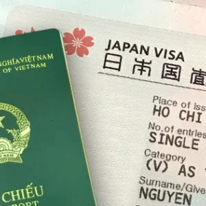Alternative view of Visa NHẬT BẢN