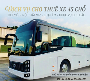 Đặt xe 45 chỗ