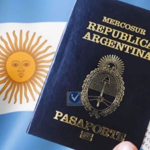Alternative view of Visa ARGENTINA