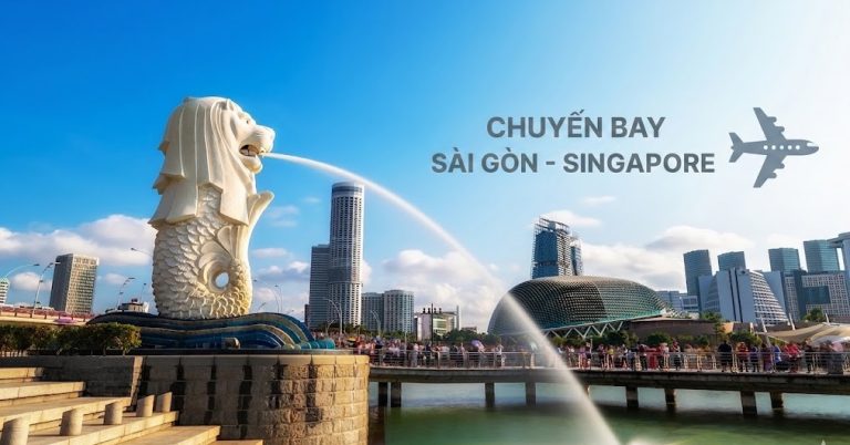 VÉ MÁY BAY SÀI GÒN – SINGAPORE